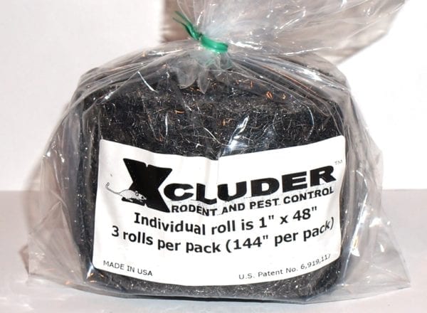 Poly Bag of 3 Xcluder 1" x 4' Strips